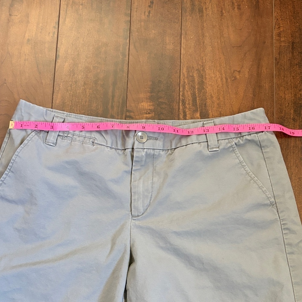 GAP Blue Boyfriend Roll-Up Khakis - Picture 4 of 4